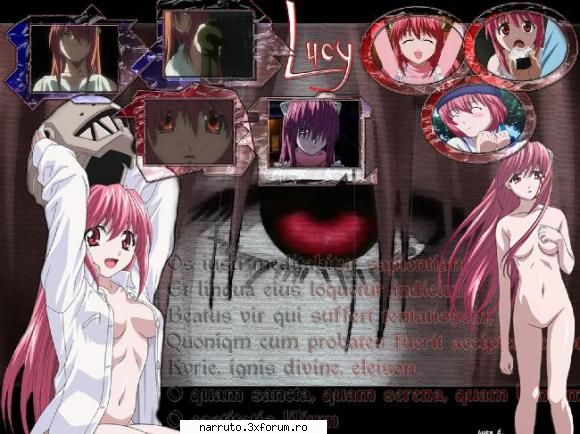 elfen lied poze cu diferite animeuri