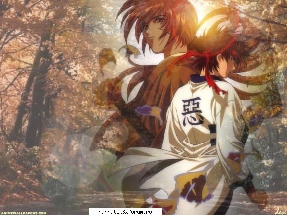 rurouni kenshin poze cu diferite animeuri