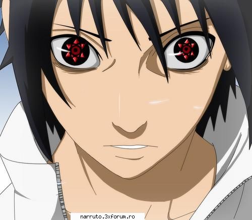 sasuke poze cu diferite animeuri